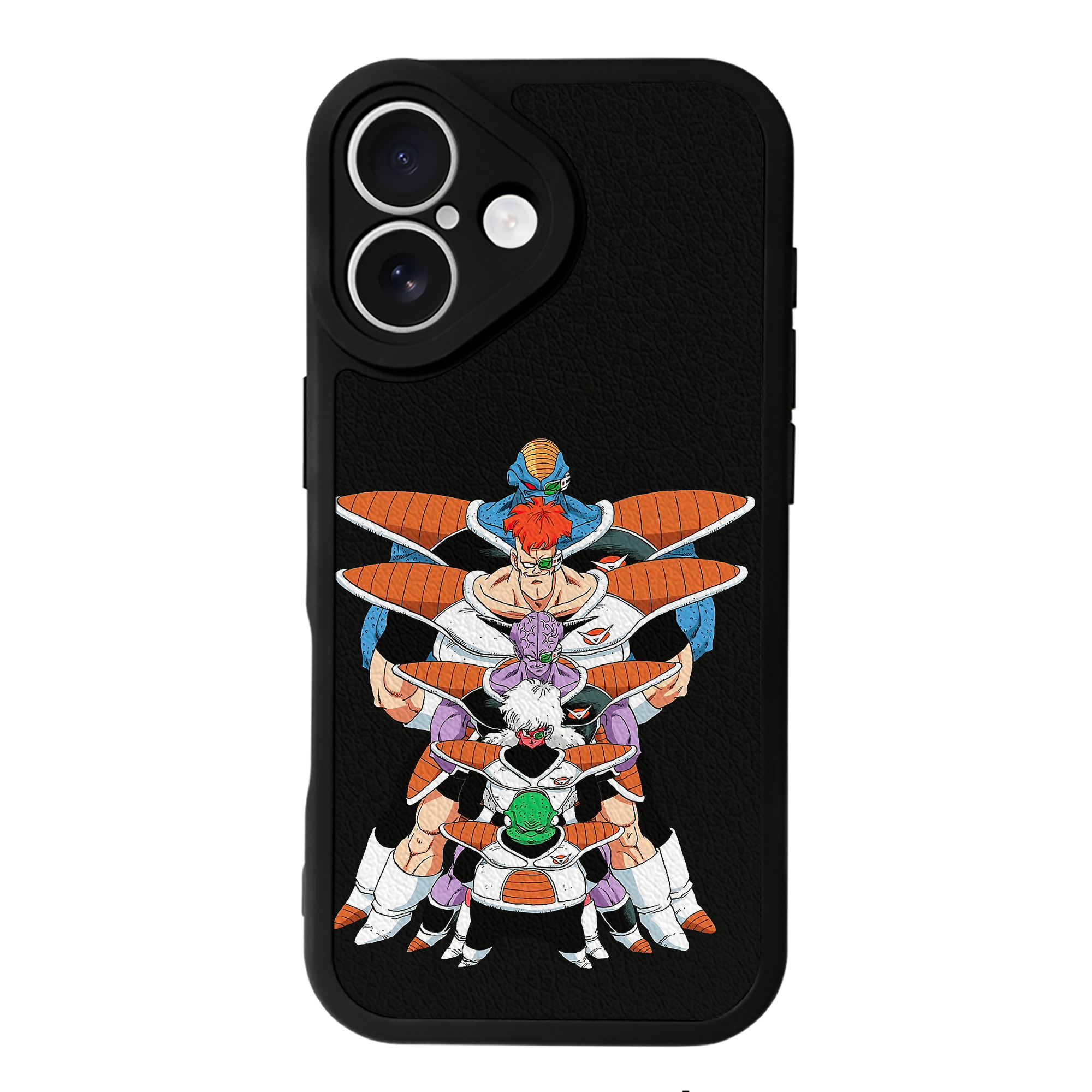 （画像用） ドラゴンボール DRAGON BALL 【iPhone 16シリーズ対応】シリコンスマホケース（レザー調） 材質：シリコン